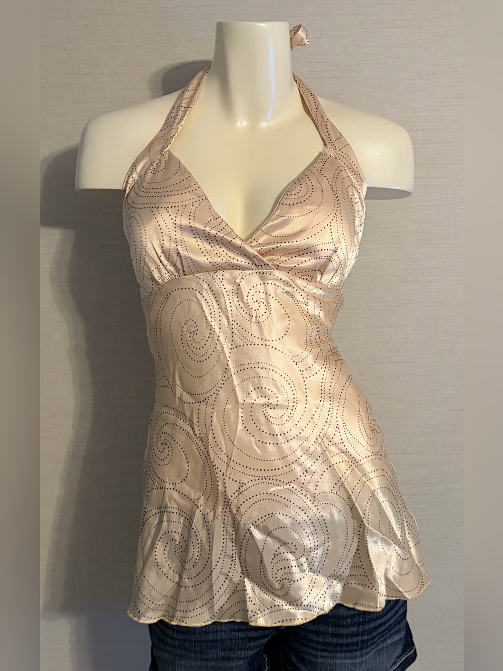 NWOT Size Small Vanity Halter Top